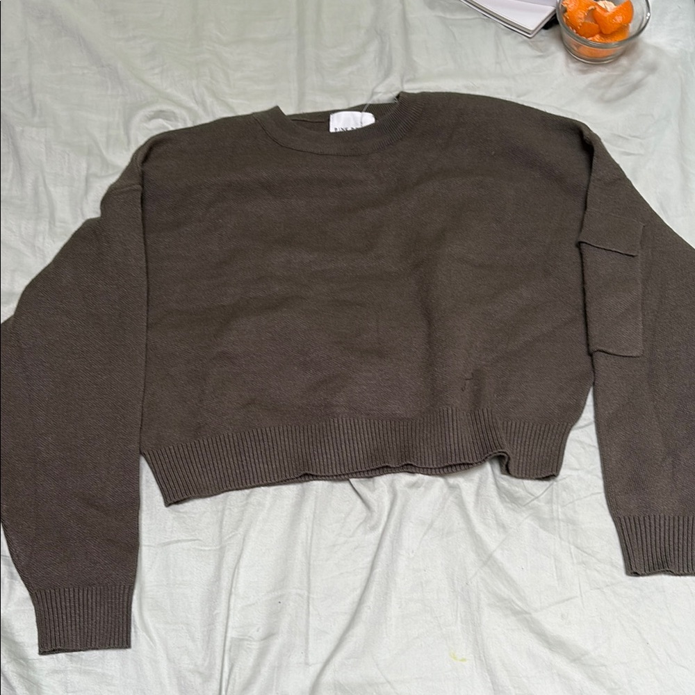 Pink Rose Taupe Sweater
